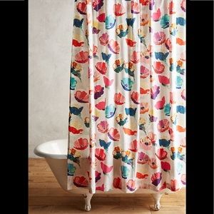 Anthropologie Bath Octopus Shower Curtain Poshmark